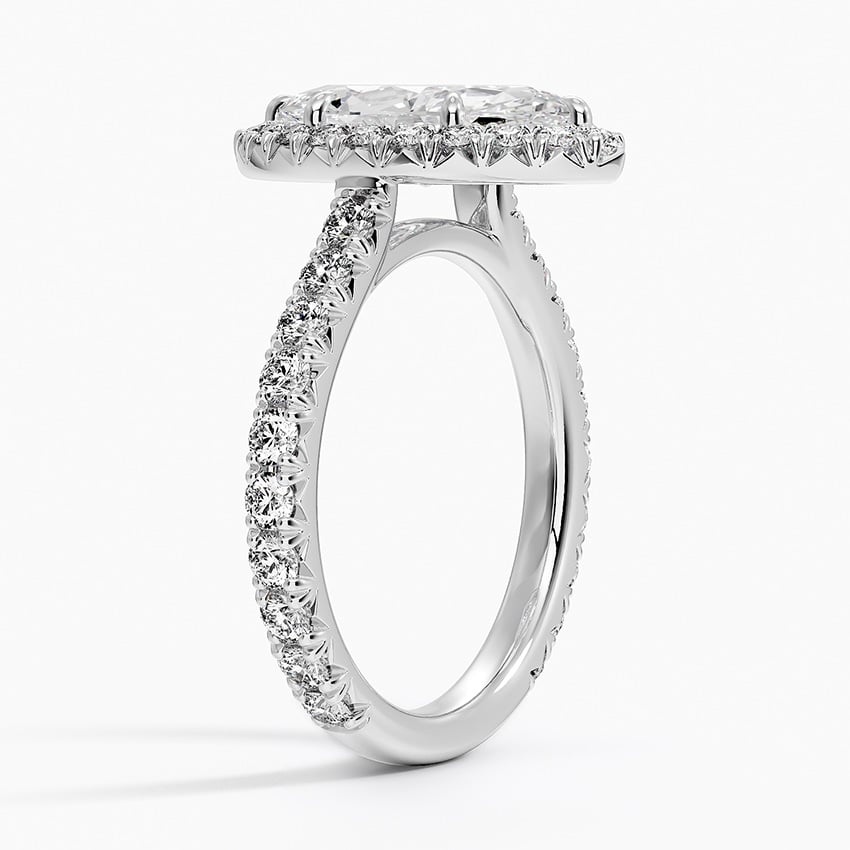 Estelle Halo Diamond Ring - Brilliant Earth