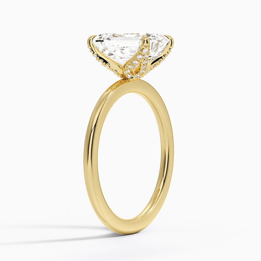 18K Yellow Gold Adorned Elodie Perfect Fit Diamond Ring