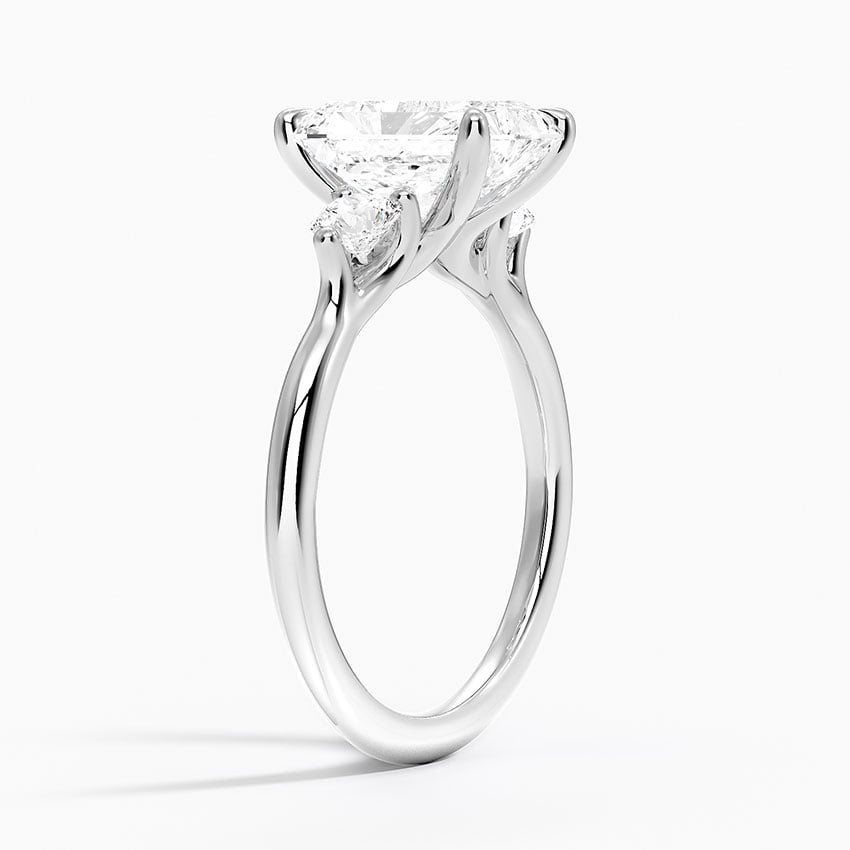 Freesia Three Stone Diamond Ring