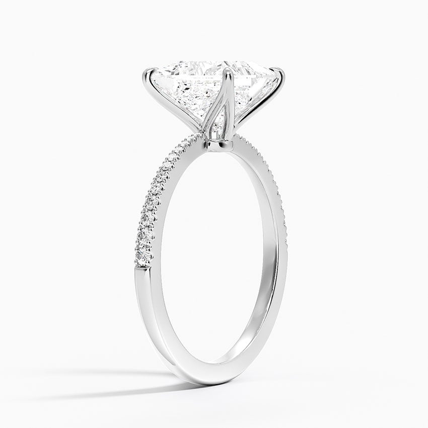 Petite Tapered Diamond Ring