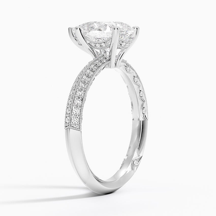 Diamond Knife Edge Ring