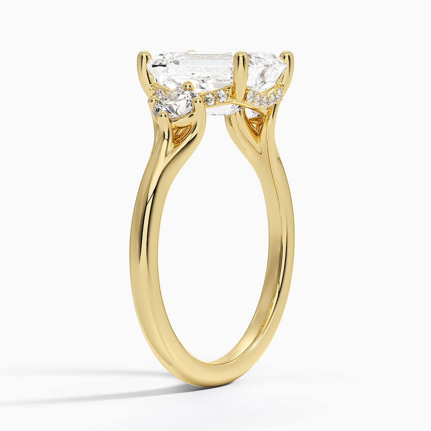 Luxe Floating Three Stone Diamond Ring (1/3 ct. tw.)