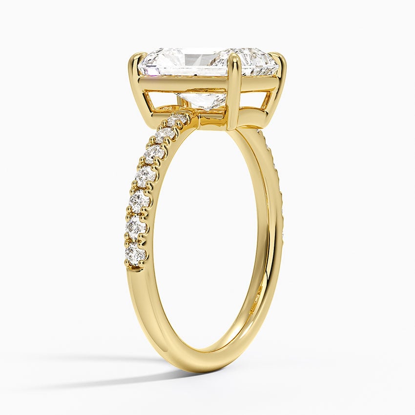 Dara Low-Profile Diamond Ring