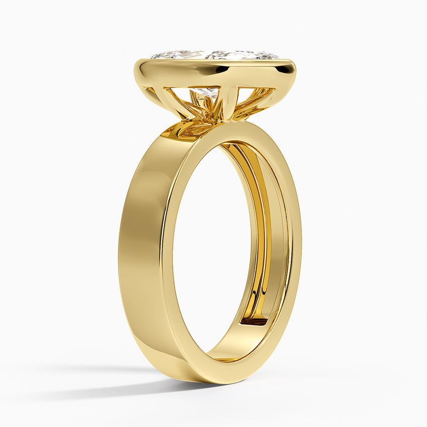 Peyton Bezel Diamond Solitaire Ring