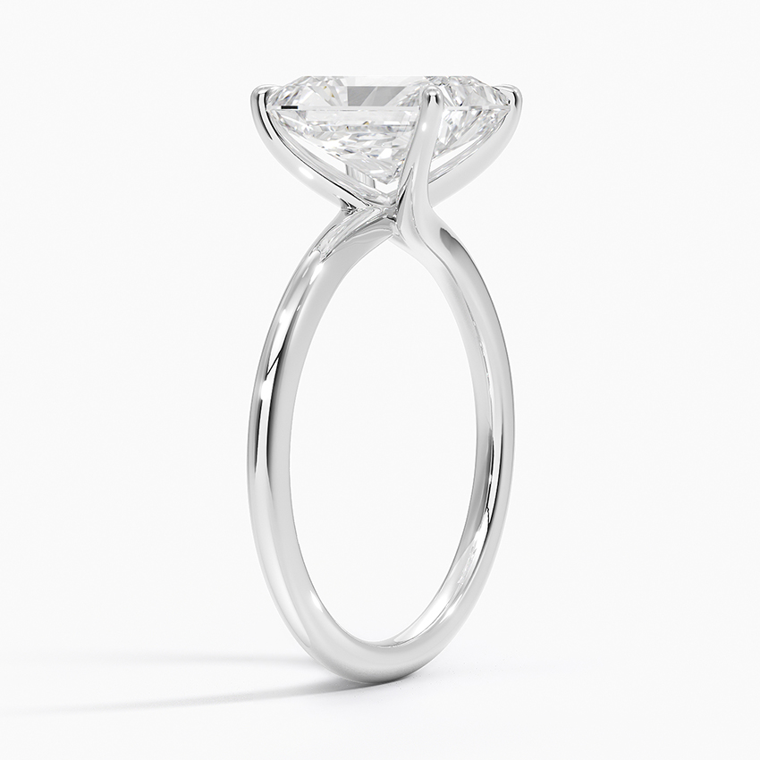 18K White Gold Monsella Solitaire Ring