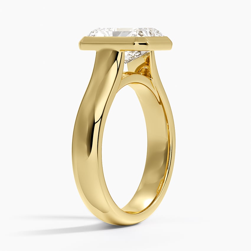 Luna 4mm Bezel Ring