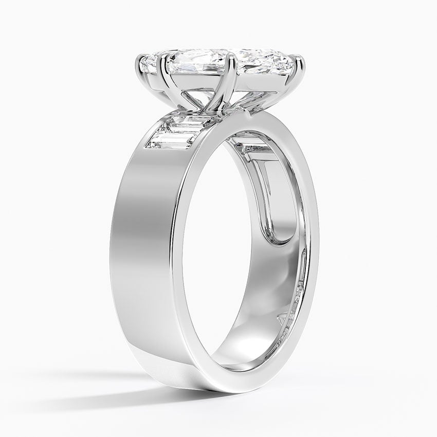 18K White Gold Peyton 5mm Channel-Set Diamond Ring