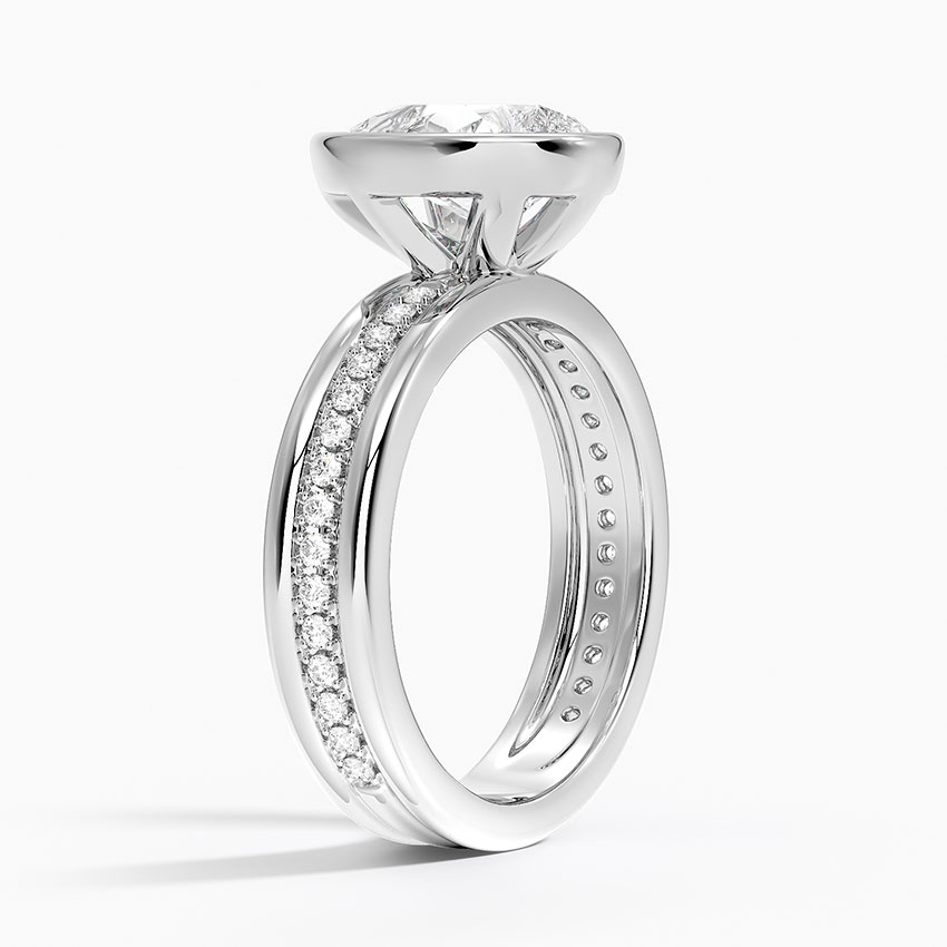 18K White Gold Sofia Triple Band Diamond Ring (1/4 ct. tw.)