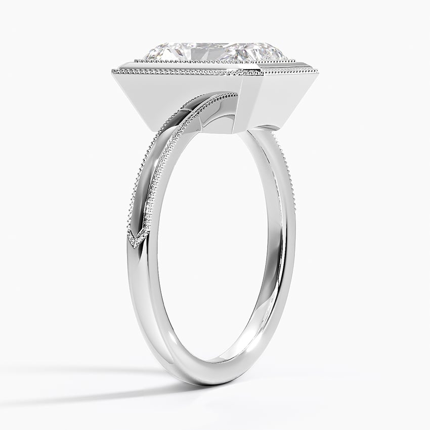 Platinum Blair Bezel Ring