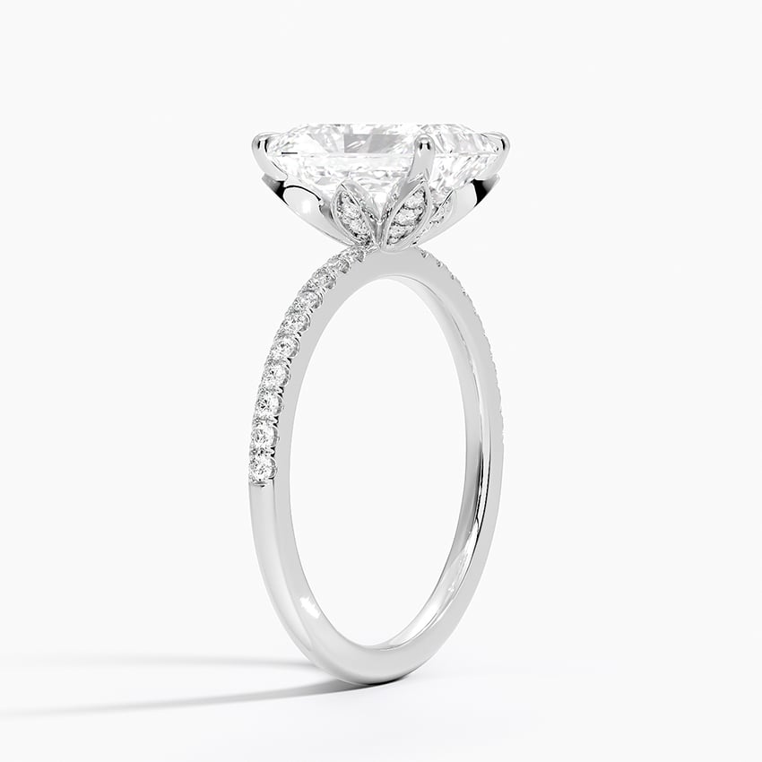 Luxe Petal Diamond Ring