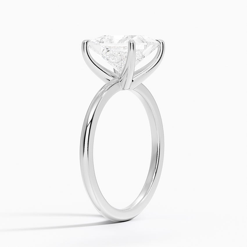 18K White Gold Fairmined 1.5mm Comfort Fit Ring
