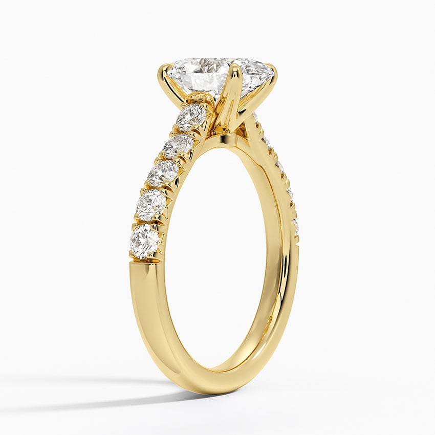 18K Yellow Gold Anthology Half-Coverage Diamond Ring (1/2 ct. tw.)