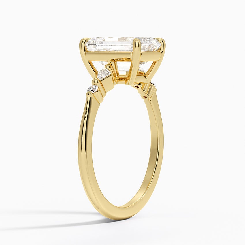 18K Yellow Gold Soraya Diamond Ring