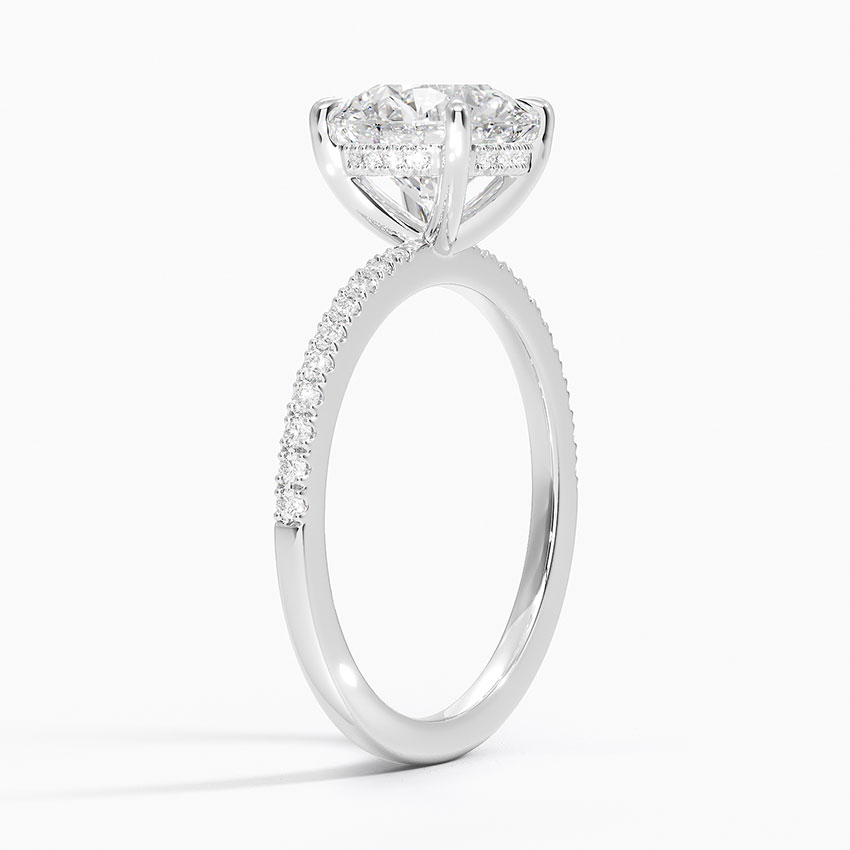 18K White Gold Perfect Fit Diamond Ring (1/5 ct. tw.)