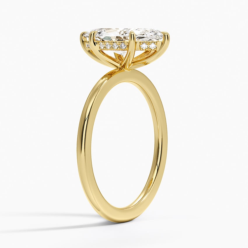 Audrey Perfect Fit Hidden Halo Diamond Ring