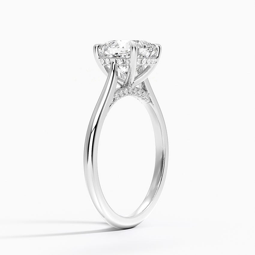 18K White Gold Dawn 1.5mm Diamond Ring