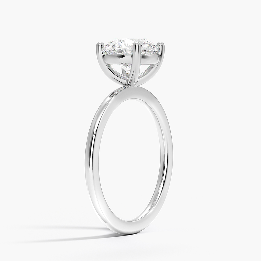 Platinum Perfect Fit Solitaire Ring
