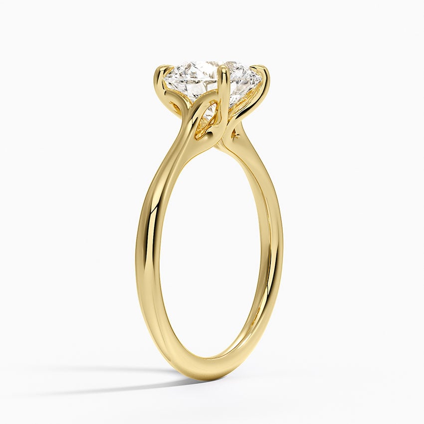 Freesia Cathedral Solitaire Ring
