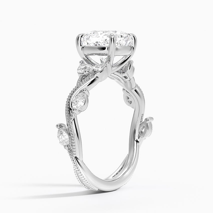 Platinum Vintage Secret Garden Diamond Ring (3/8 ct. tw.)