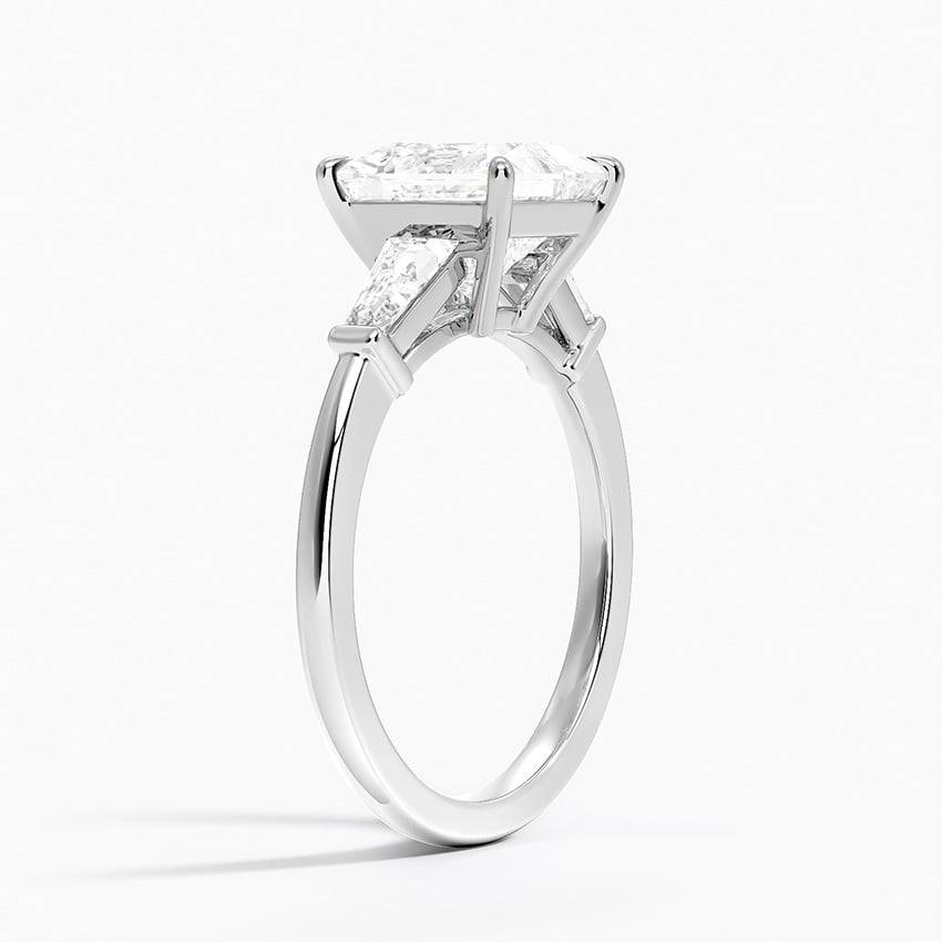 Symphony Three Stone Diamond Ring - Brilliant Earth
