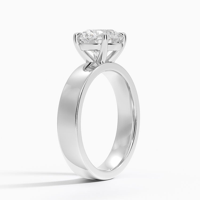Platinum Peyton Solitaire Ring