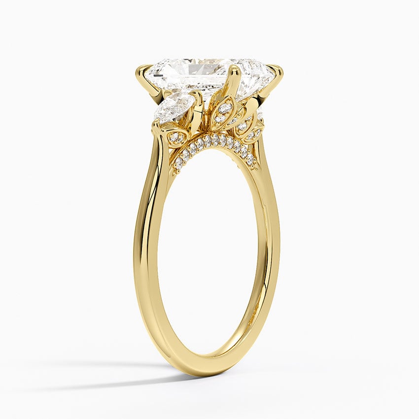Petal Pear Three Stone Diamond Ring (1/2 ct. tw.)