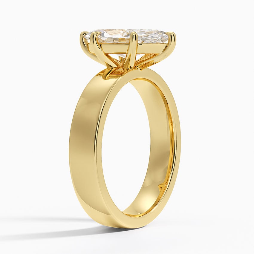 Textural Solitaire Ring
