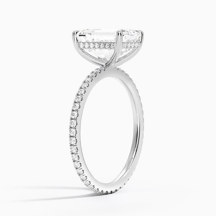 Perfect Fit Hidden Halo Eternity Diamond Ring
