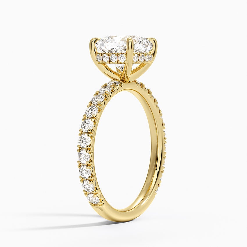 Perfect Fit French Pavé Diamond Ring