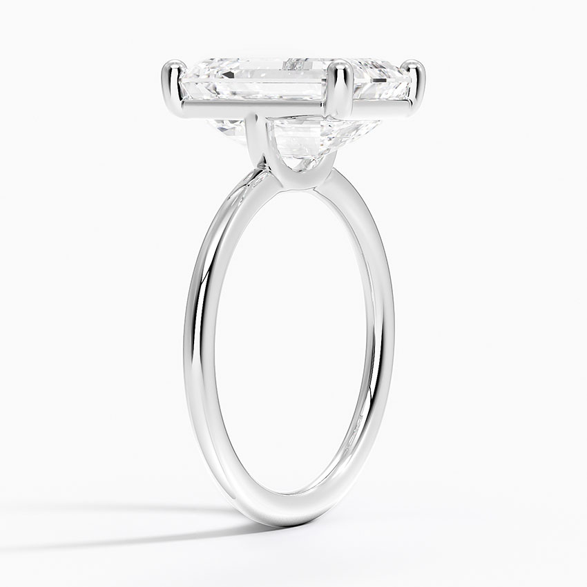 Gwen Perfect Fit Solitaire Ring in Platinum