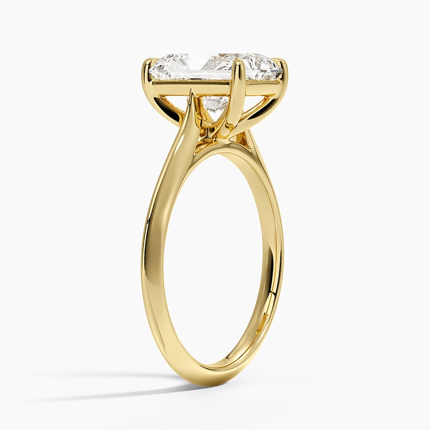 Piper Knife Edge Solitaire Ring