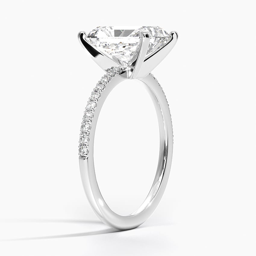Scalloped Pavé Diamond Ring