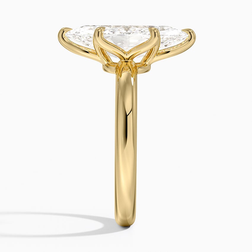 18K Yellow Gold Esme 2.5mm Solitaire Ring
