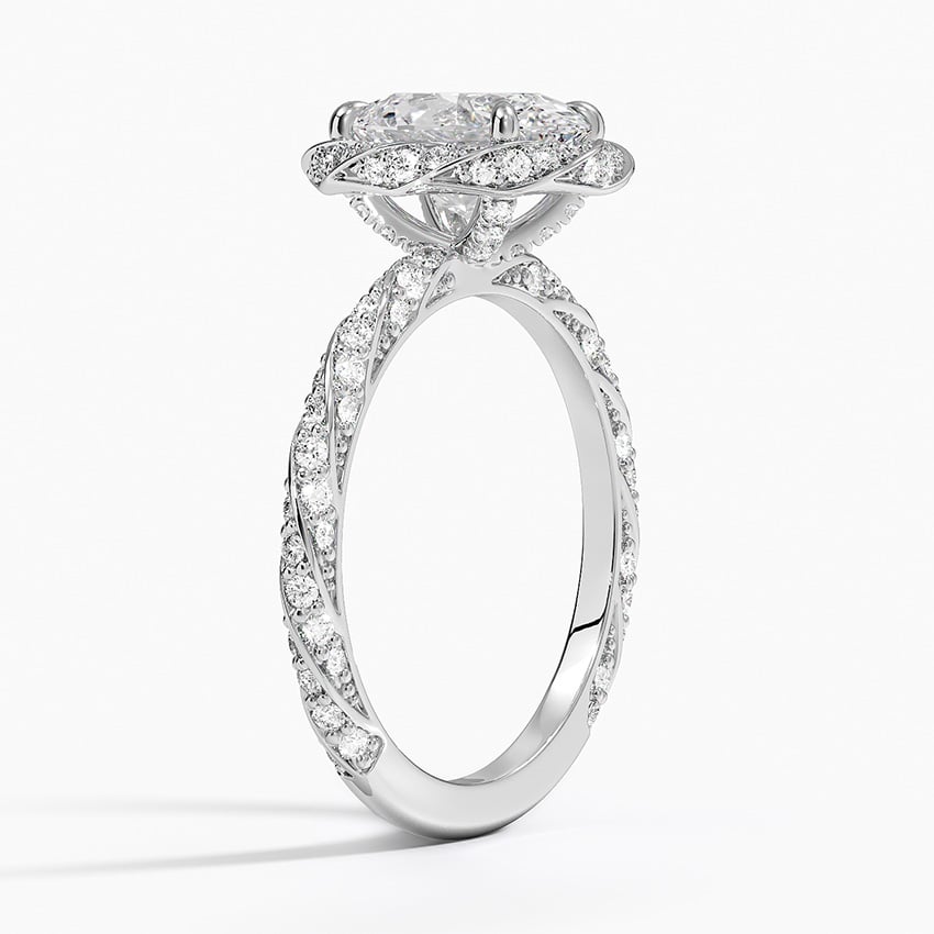 Nova Halo Diamond Ring - Brilliant Earth