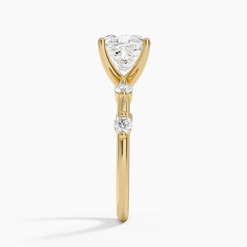 Aimee 1.7mm Diamond Ring in 18K Yellow Gold