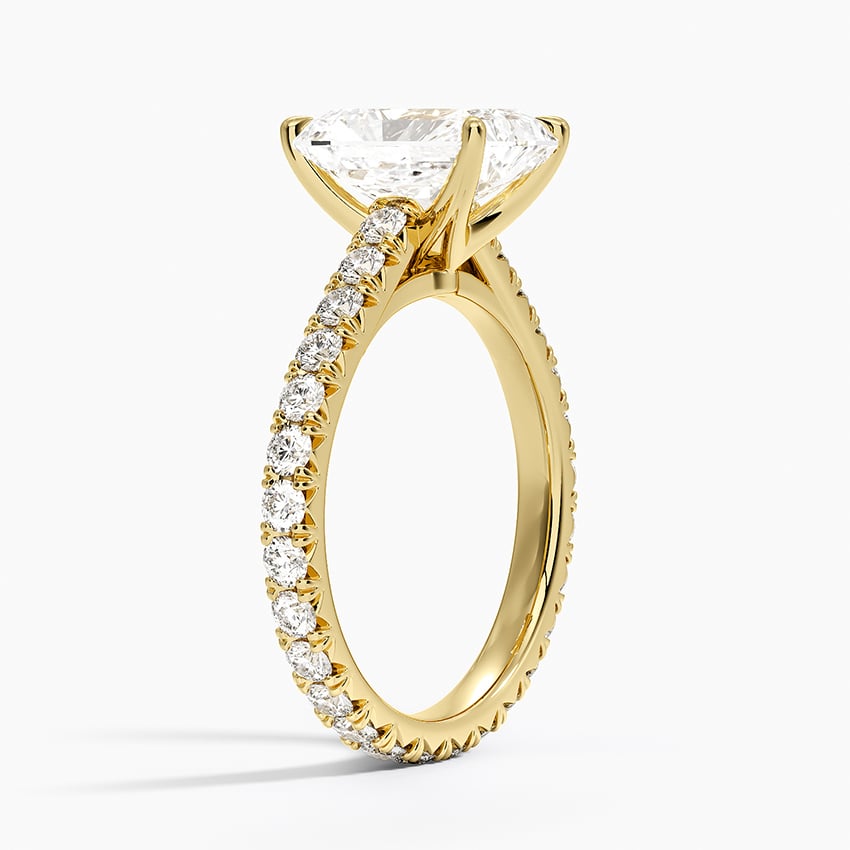 18K Yellow Gold Sienna Eternity Diamond Ring