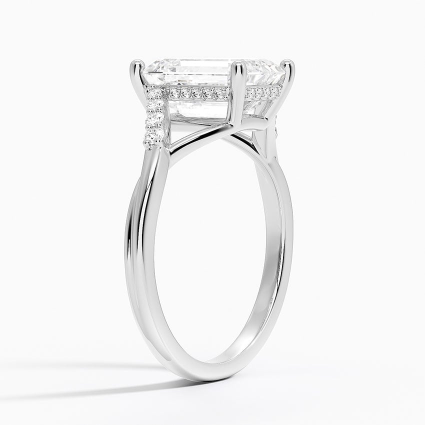 Chamise Hidden Halo Diamond Ring