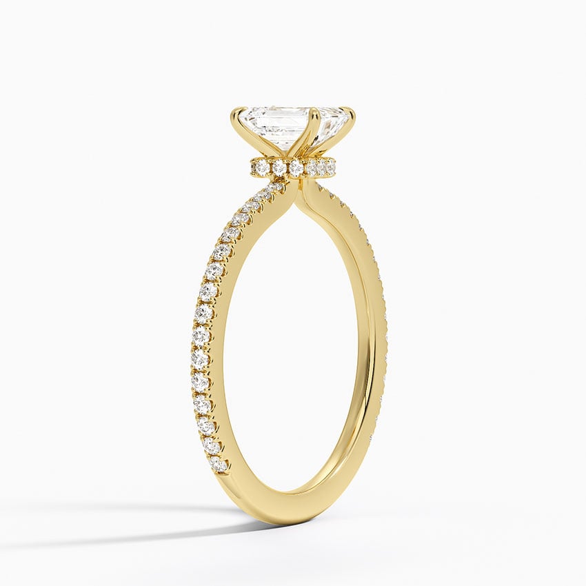 18K Yellow Gold Demi Diamond Ring (1/3 ct. tw.)