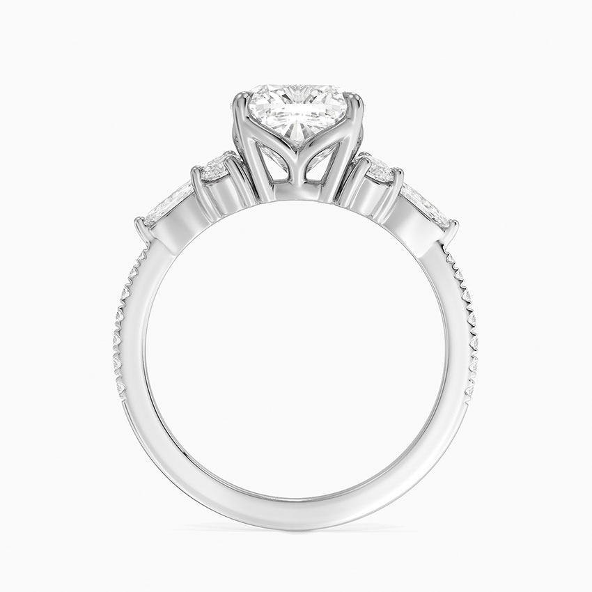 Platinum Luxe Nadia Pavé Diamond Ring (1/2 ct. tw.)