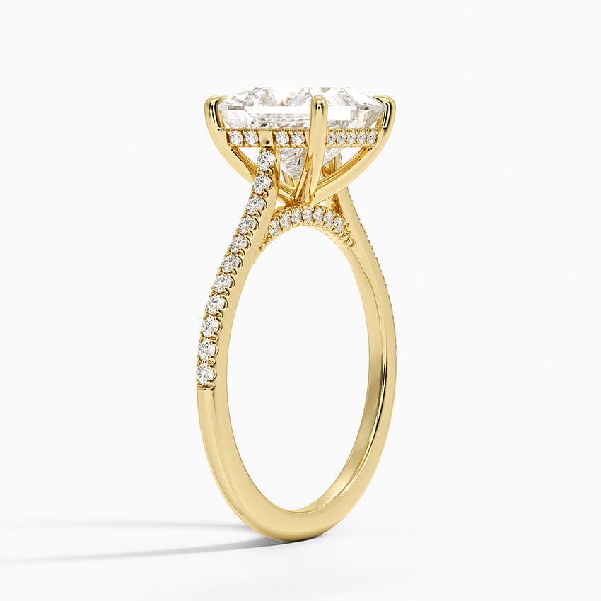 18K Yellow Gold Luxe Dawn Diamond Ring