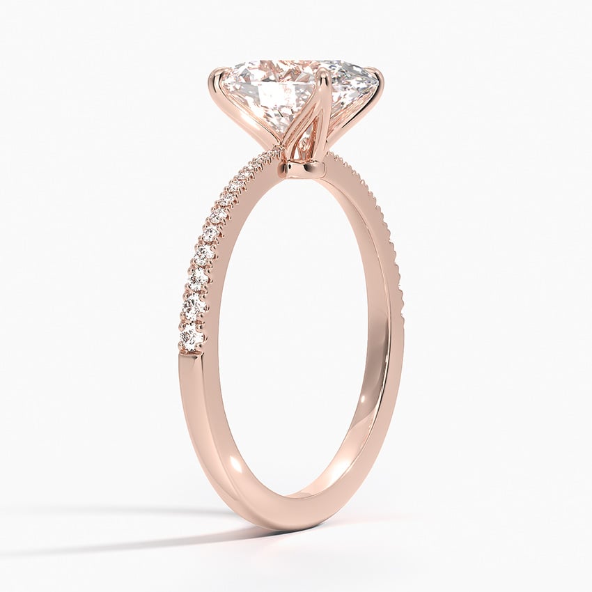 14K Rose Gold Elena Diamond Ring