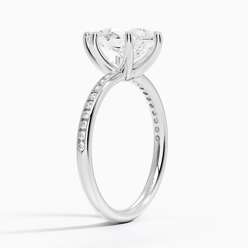 18K White Gold Tabitha Channel Set Diamond Ring