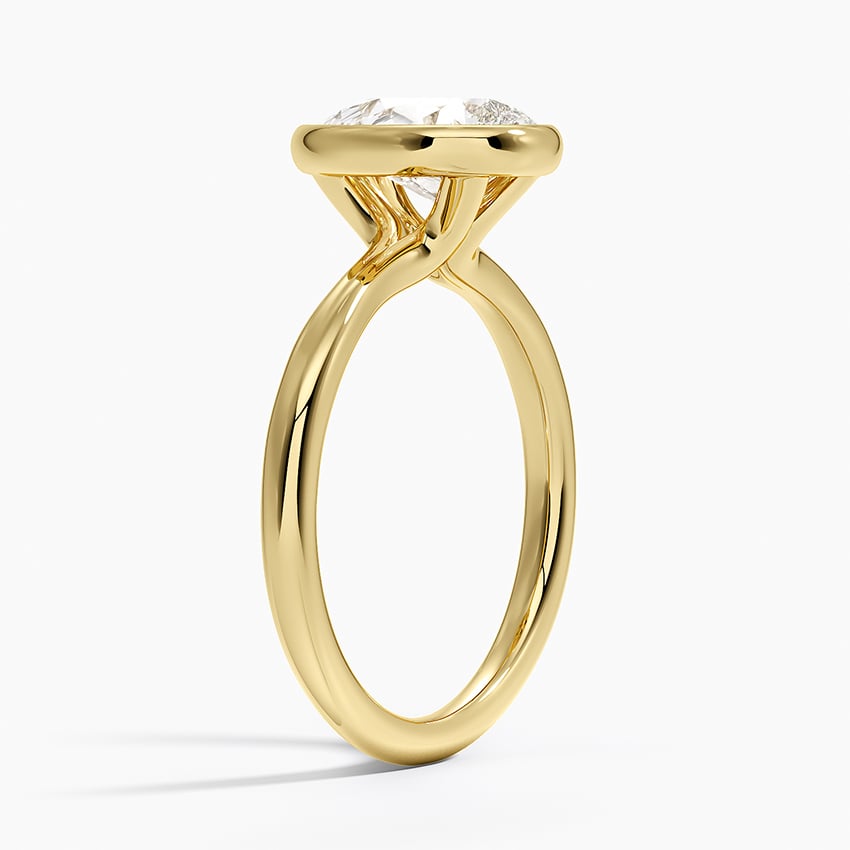 Freesia Bezel Solitaire Ring