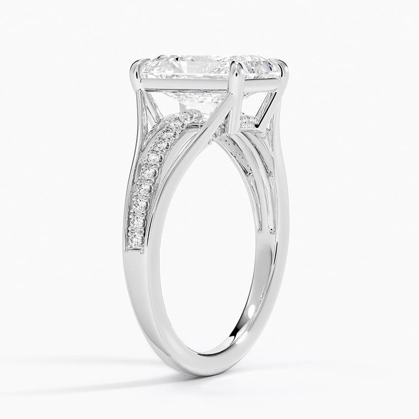 Tressa Split Shank Diamond Ring - Brilliant Earth