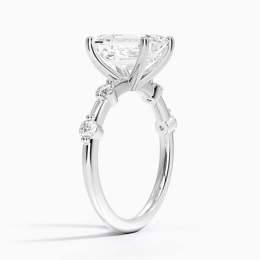 Aimee 1.7mm Diamond Ring in 18K White Gold