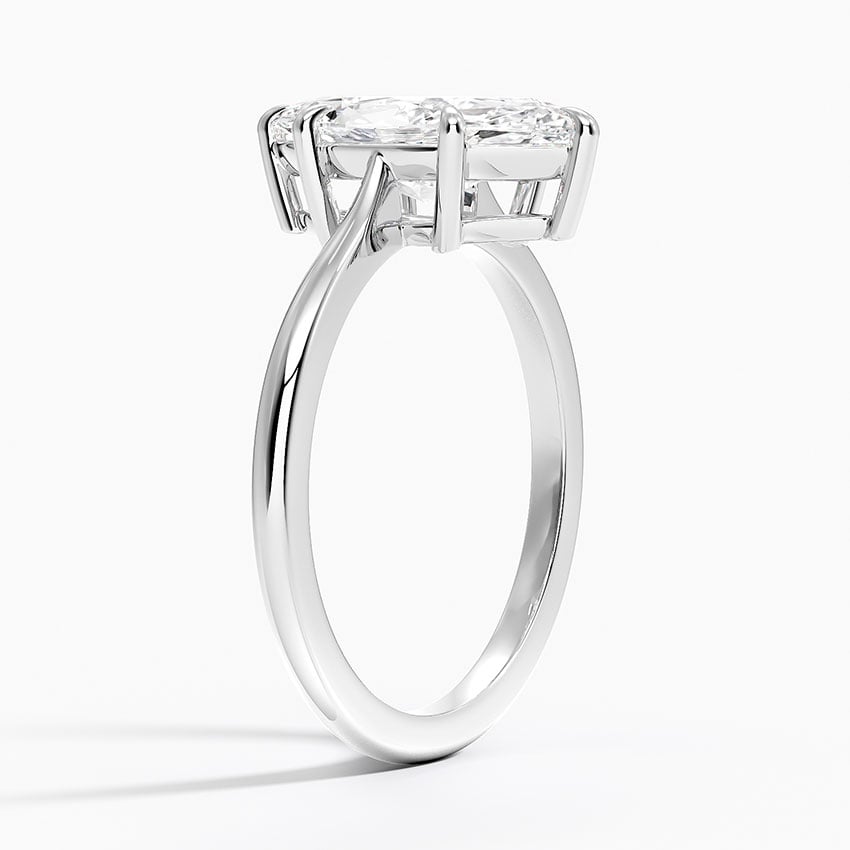 Solitaire Engagement Ring - Elle