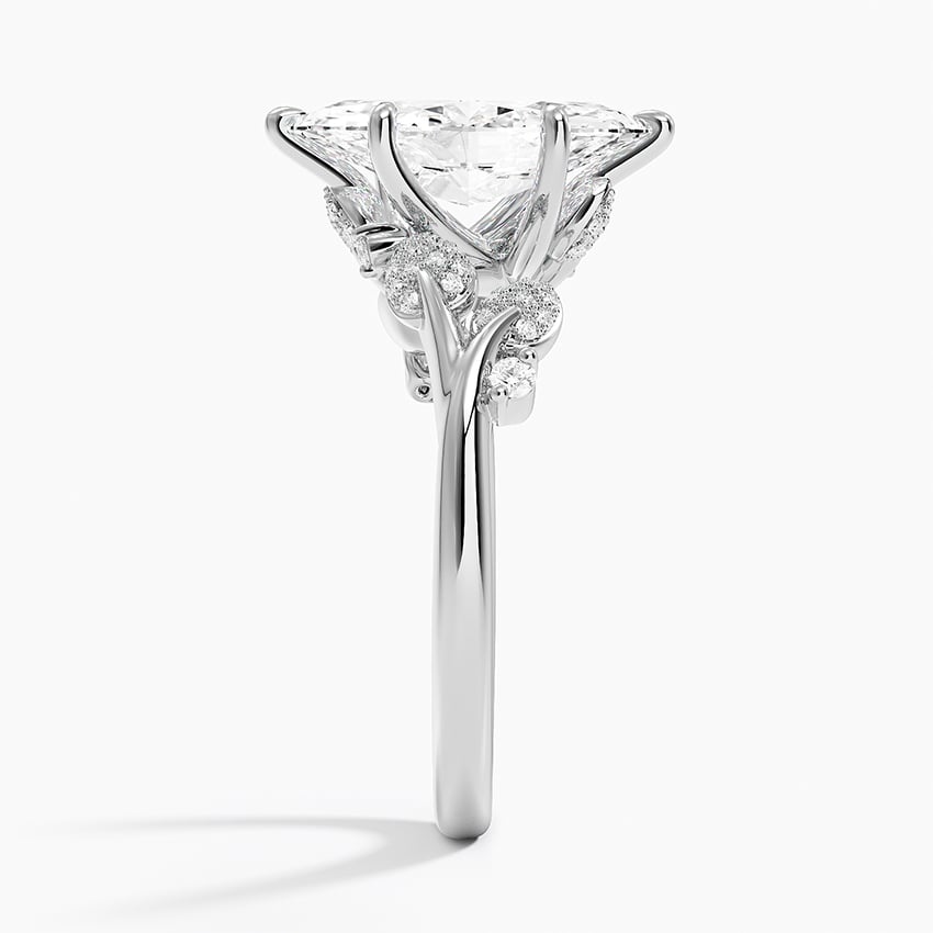 Platinum Canopy Diamond Ring