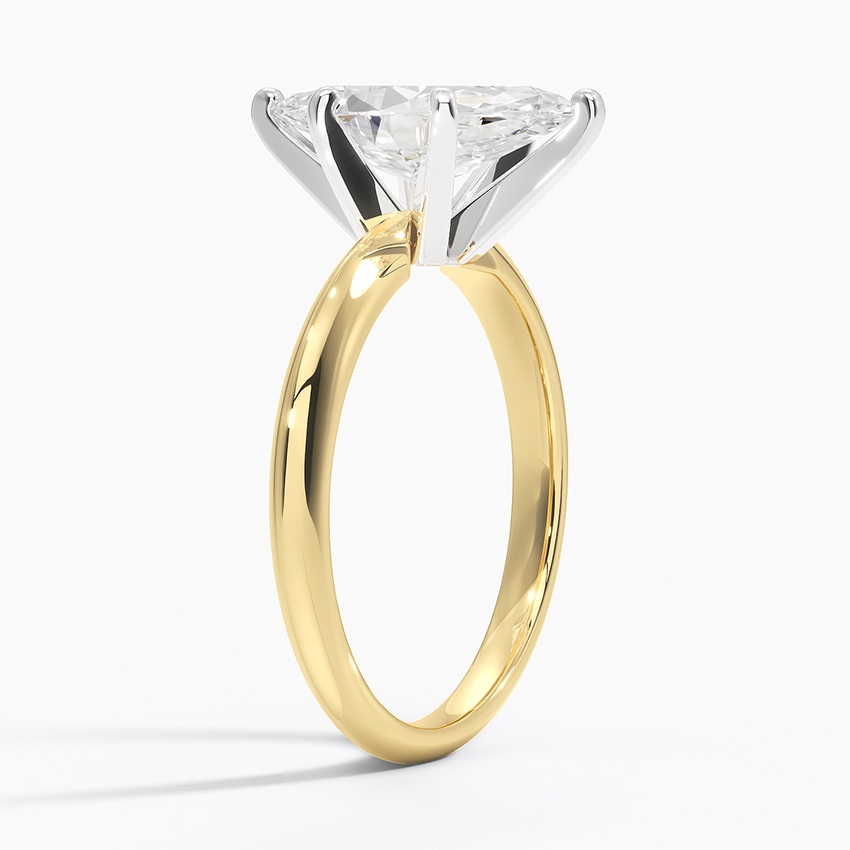 18K Yellow Gold Classic Six-Prong Solitaire Ring