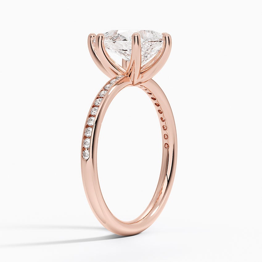 14K Rose Gold Tabitha Channel Set Diamond Ring