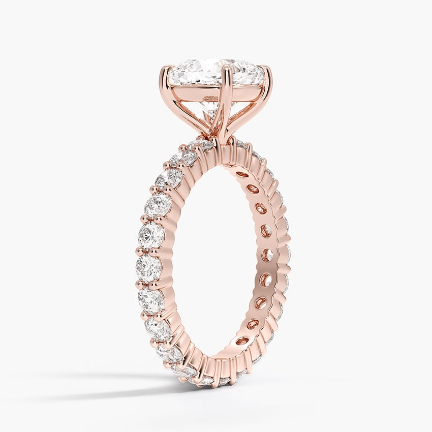 14K Rose Gold Perfect Fit Eternity Diamond Ring (1 1/3 ct. tw.)